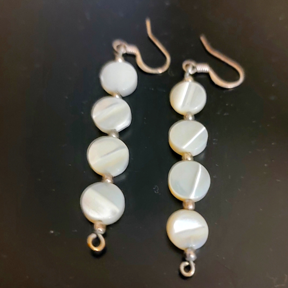 Mother Of Pearl Earrings